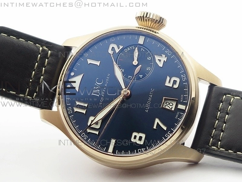 Big Pilot IW500909 RG AZF 1:1 Le Petit Prince Best Edition on Brown Leather Strap A521111