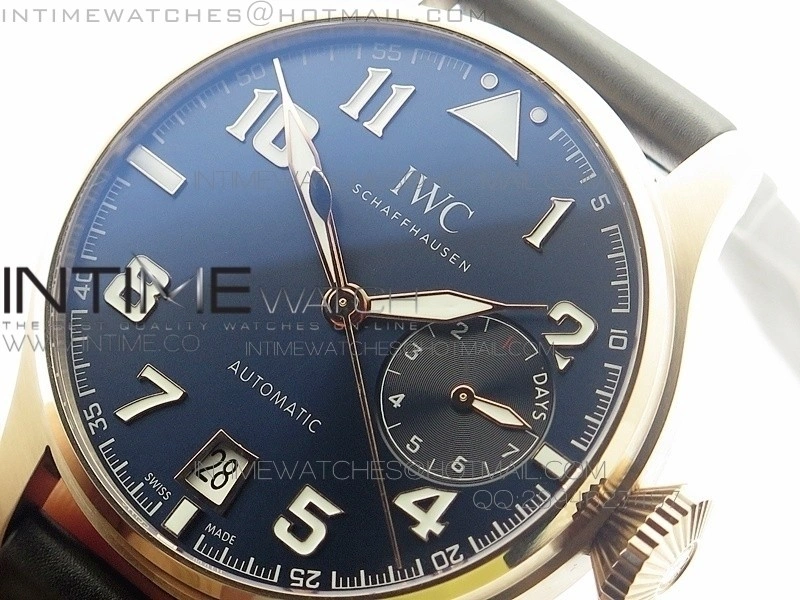 Big Pilot IW500909 RG AZF 1:1 Le Petit Prince Best Edition on Brown Leather Strap A521111