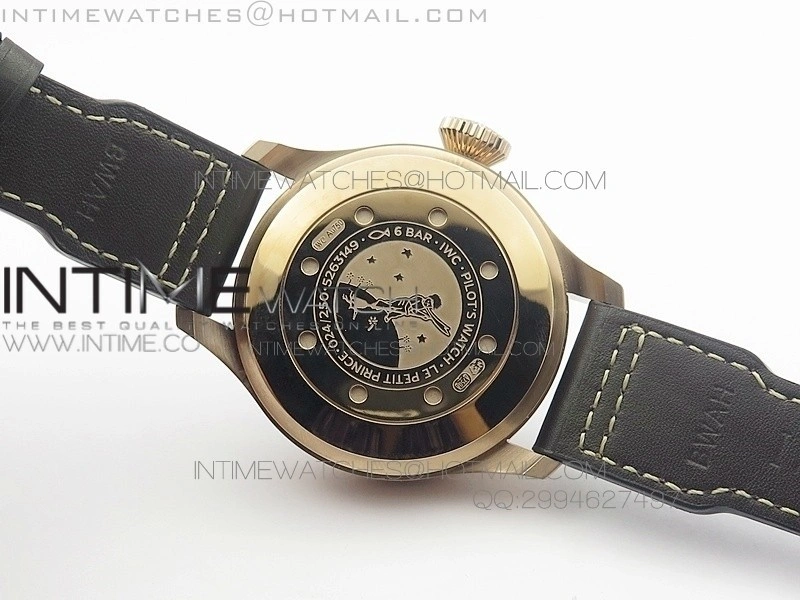 Big Pilot IW500909 RG AZF 1:1 Le Petit Prince Best Edition on Brown Leather Strap A521111