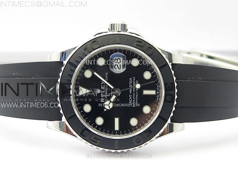 Yacht-Master 226659 KF 1:1 Best Edition White Gold Wrapped on Oysterflex Strap VR3235