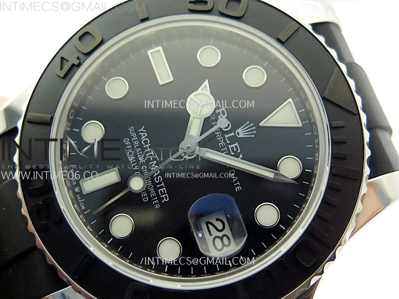 Yacht-Master 226659 KF 1:1 Best Edition White Gold Wrapped on Oysterflex Strap VR3235