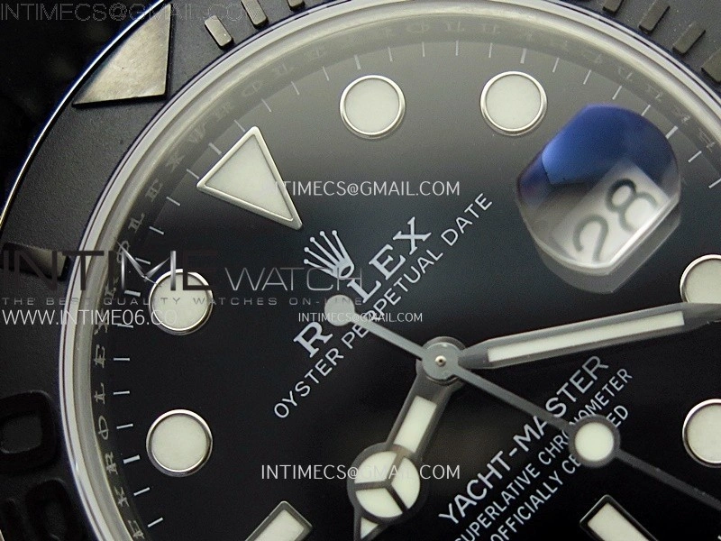 Yacht-Master 226659 KF 1:1 Best Edition White Gold Wrapped on Oysterflex Strap VR3235