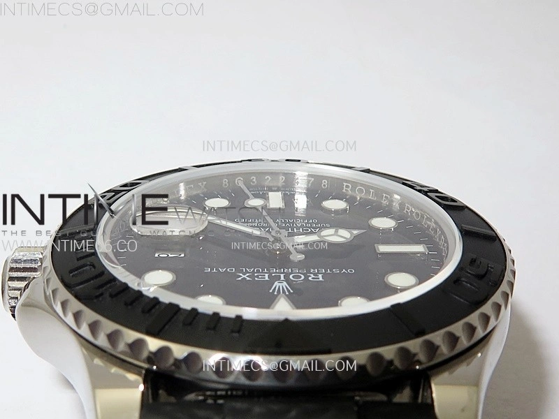 Yacht-Master 226659 KF 1:1 Best Edition White Gold Wrapped on Oysterflex Strap VR3235