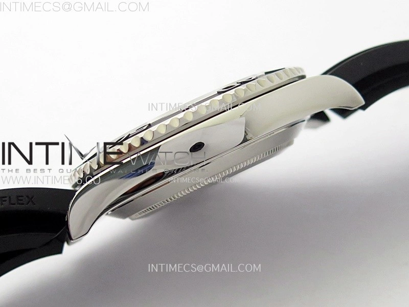 Yacht-Master 226659 KF 1:1 Best Edition White Gold Wrapped on Oysterflex Strap VR3235