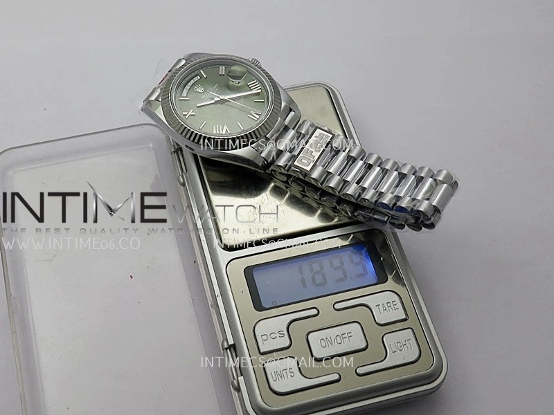 Day Date 228239 40mm Gain Weight QF 1:1 Best Edition Black Dial T Diamond Marker On YG President Bracelet SH3255