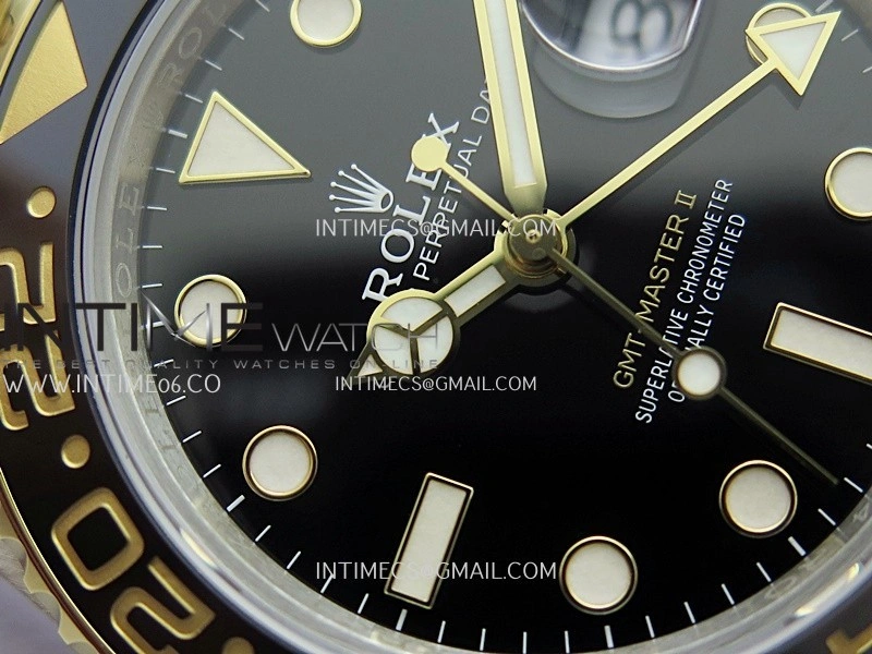 GMT-Master II 126713 GRNR Gain Weight VSF 1:1 Best Edition Black Dial On SS YG Jubilee Bracelet Super Clone DD3285 CHS