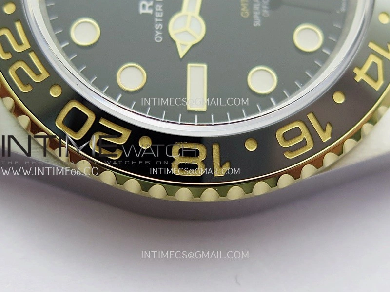GMT-Master II 126713 GRNR Gain Weight VSF 1:1 Best Edition Black Dial On SS YG Jubilee Bracelet Super Clone DD3285 CHS