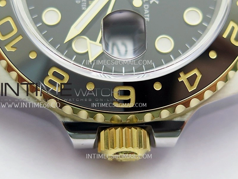GMT-Master II 126713 GRNR Gain Weight VSF 1:1 Best Edition Black Dial On SS YG Jubilee Bracelet Super Clone DD3285 CHS