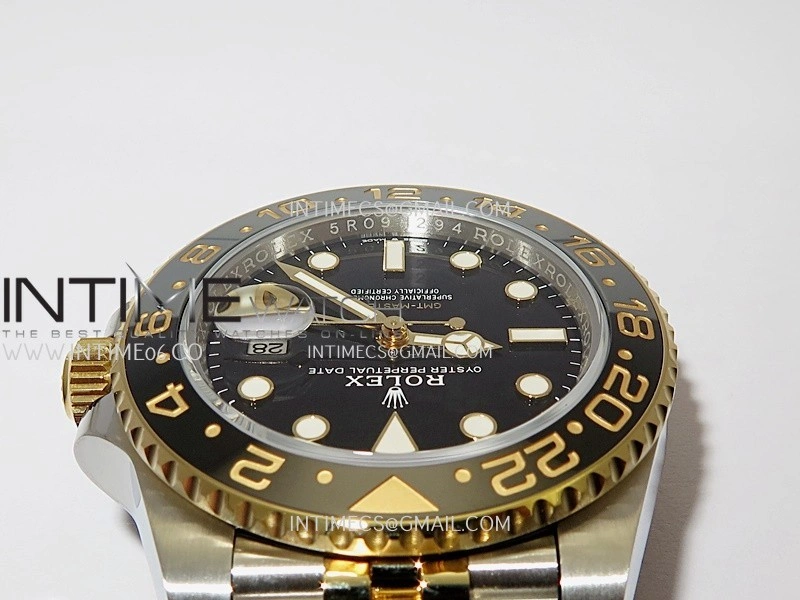 GMT-Master II 126713 GRNR Gain Weight VSF 1:1 Best Edition Black Dial On SS YG Jubilee Bracelet Super Clone DD3285 CHS