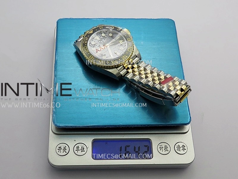 GMT-Master II 126713 GRNR Gain Weight VSF 1:1 Best Edition Black Dial On SS YG Jubilee Bracelet Super Clone DD3285 CHS