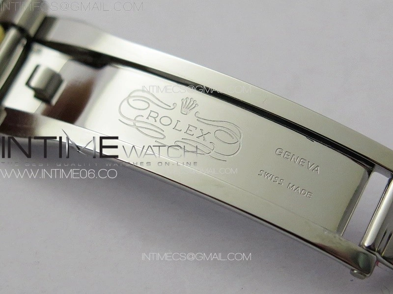 DateJust 31mm 72610 SS YG Crystals Bezel APSF Best Edition Gold Dial Crystals Markers on Oyster Bracelet A2824