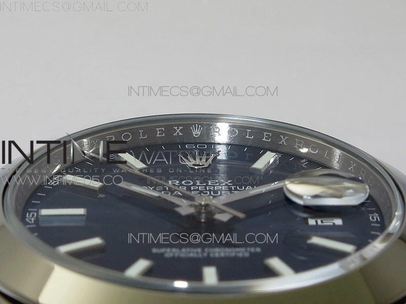 DateJust 41 126300 904L SS VSF 1:1 Best Edition Blue Dial on Oyster Bracelet VS3235
