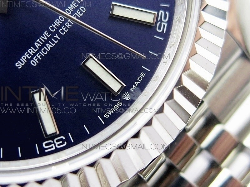 DateJust 41 126334 SS BP 1:1 Best Edition New Version Blue Dial on Jubilee Bracelet