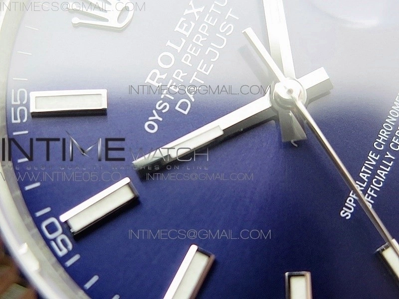 DateJust 41 126334 SS BP 1:1 Best Edition New Version Blue Dial on Jubilee Bracelet