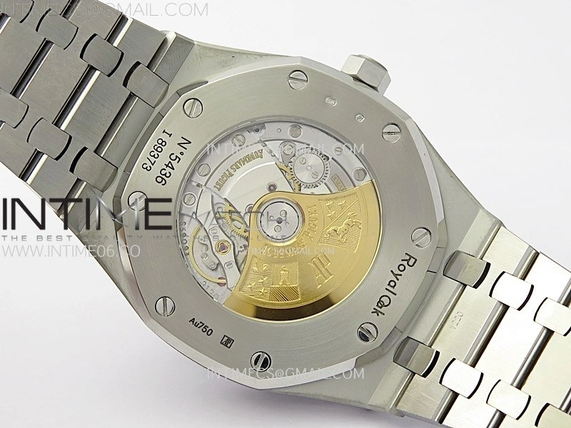 Royal Oak 41mm 15410 Frosted SS APSF 1:1 Best Edition Gray Textured Dial on SS Bracelet SA3120 Super Clone