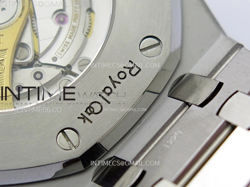 Royal Oak 41mm 15410 Frosted SS APSF 1:1 Best Edition Gray Textured Dial on SS Bracelet SA3120 Super Clone