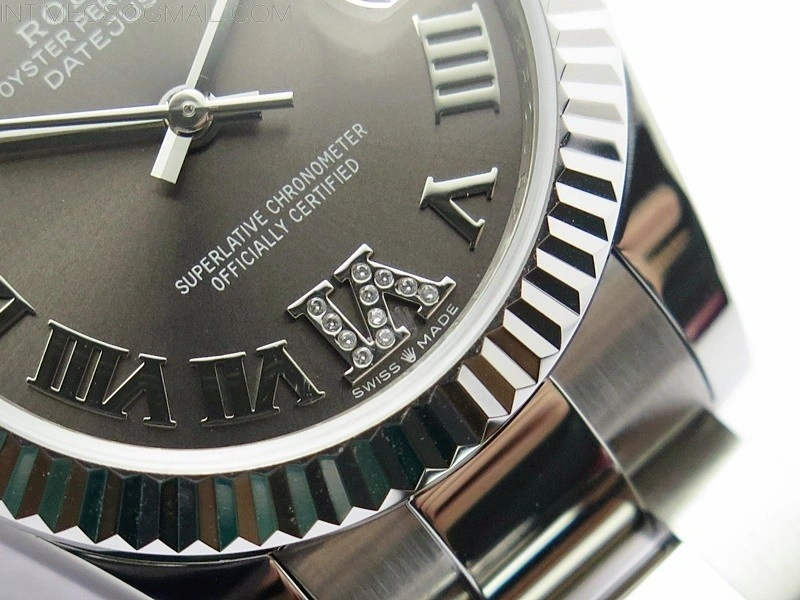 Datejust 31mm 278273 SS BP Best Edition Gray Roman Markers Dial on Oyster Bracelet
