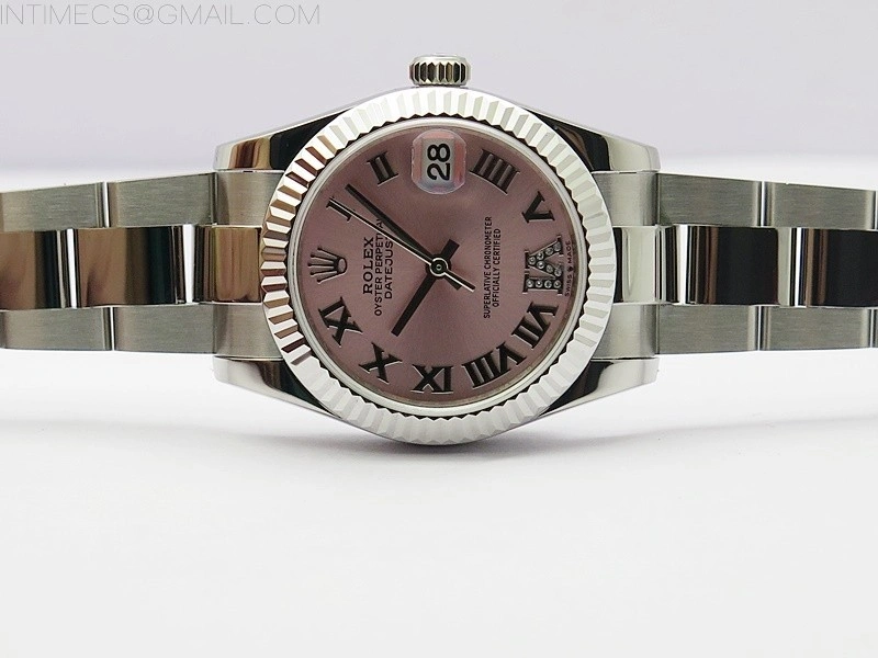Datejust 31mm 278273 SS BP Best Edition Pink Roman Markers Dial on Oyster Bracelet
