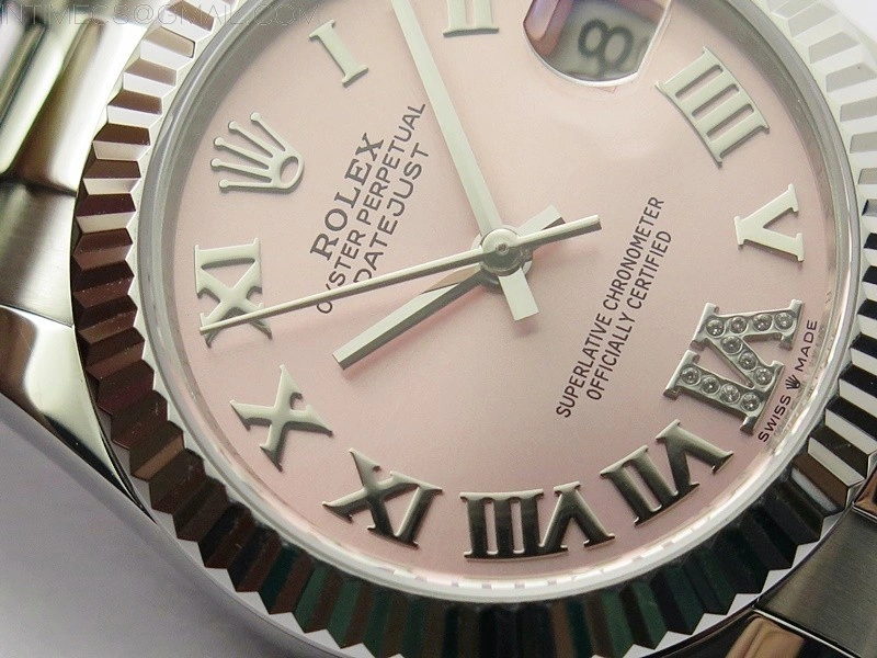 Datejust 31mm 278273 SS BP Best Edition Pink Roman Markers Dial on Oyster Bracelet