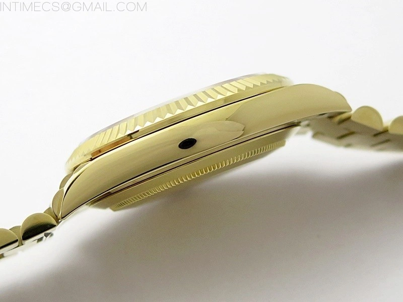 Day Date 40mm 228238 Gain Weight YG tungsten APSF 1:1 Best Edition White Dial Roman Markers on YG President Bracelet A2836