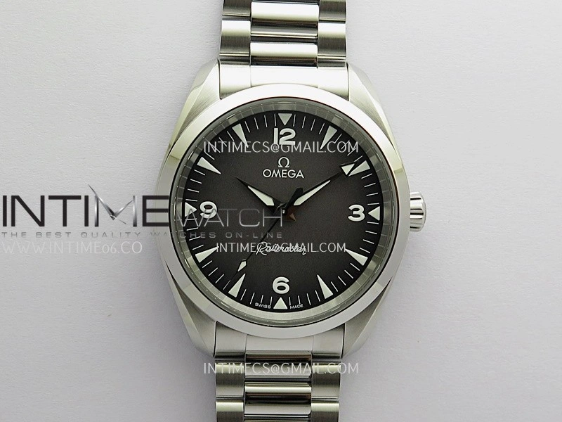 Aqua Terra 150M Master 38mm SS VSF 1:1 Best Edition Gray Ombre Dial On SS Bracelet Super Clone A8900