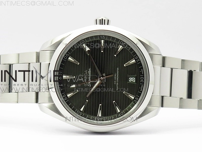 Aqua Terra 150M Master Chronometers VSF 1:1 Best Edition Green Dial on SS Bracelet A8900 Super Clone