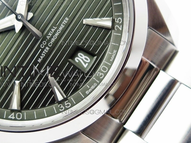 Aqua Terra 150M Master Chronometers VSF 1:1 Best Edition Green Dial on SS Bracelet A8900 Super Clone
