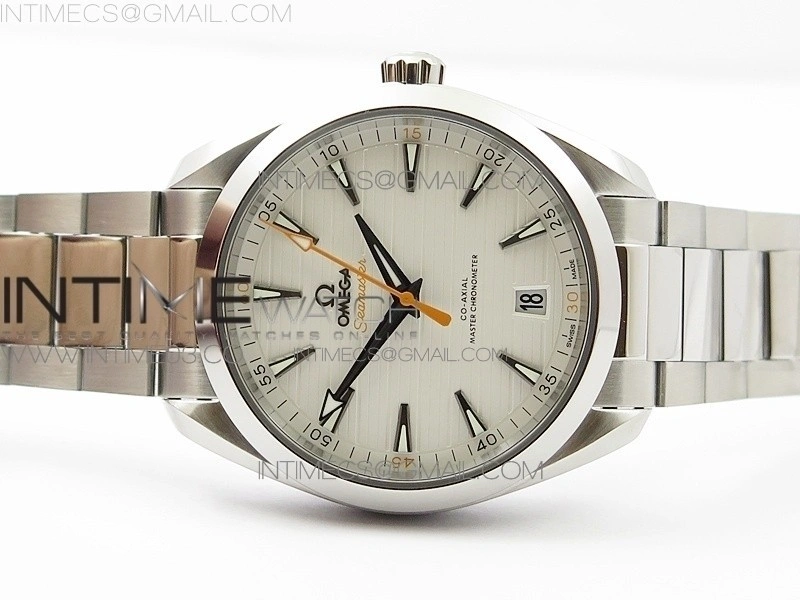 Aqua Terra 150M Master Chronometers VSF 1:1 Best Edition White Dial on SS Bracelet A8900 Super Clone