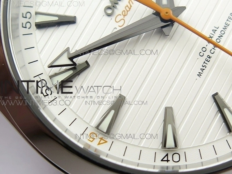 Aqua Terra 150M Master Chronometers VSF 1:1 Best Edition White Dial on SS Bracelet A8900 Super Clone