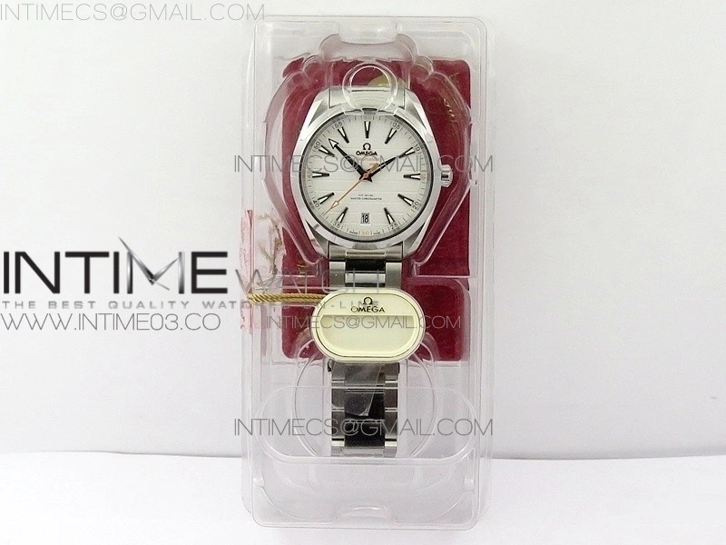 Aqua Terra 150M Master Chronometers VSF 1:1 Best Edition White Dial on SS Bracelet A8900 Super Clone