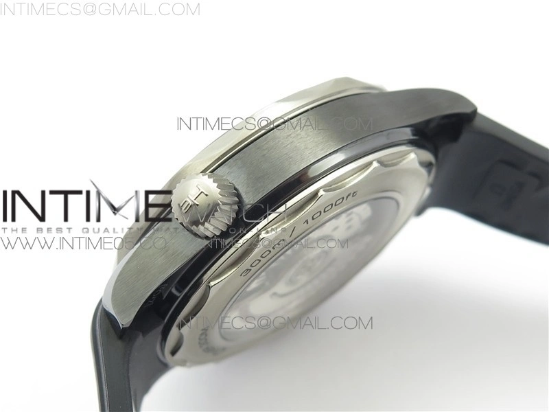 Seamaster Diver 300M Real Ceramic Case VSF 1:1 Best Edition on Black Rubber Strap A8806
