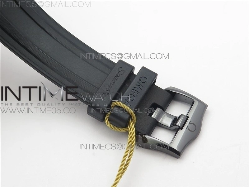 Seamaster Diver 300M Real Ceramic Case VSF 1:1 Best Edition on Black Rubber Strap A8806