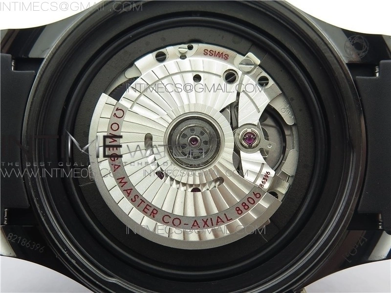 Seamaster Diver 300M Real Ceramic Case VSF 1:1 Best Edition on Black Rubber Strap A8806