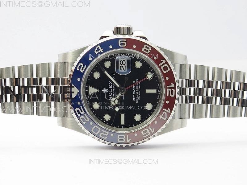 GMT Master II 126710 BLRO 904L SS VRF 1:1 Best Edition on Jubilee Bracelet VR3285 CHS V3