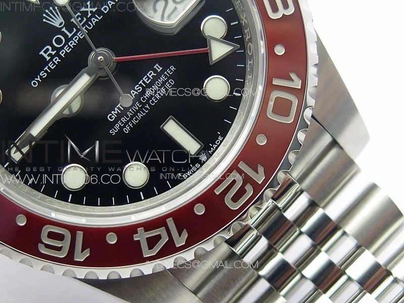 GMT Master II 126710 BLRO 904L SS VRF 1:1 Best Edition on Jubilee Bracelet VR3285 CHS V3