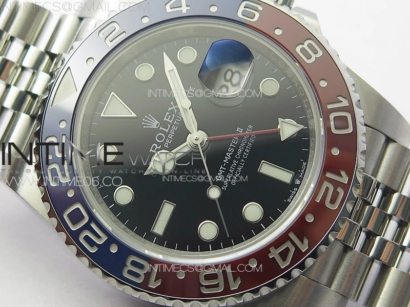 GMT Master II 126710 BLRO 904L SS VRF 1:1 Best Edition on Jubilee Bracelet VR3285 CHS V3