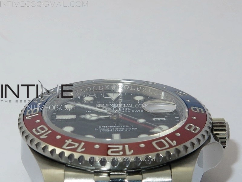 GMT Master II 126710 BLRO 904L SS VRF 1:1 Best Edition on Jubilee Bracelet VR3285 CHS V3