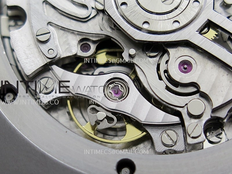 Royal Oak Chrono 26240 50th SS V2 DDF 1:1 Best Edition Black Dial On Black Rubber Strap Super Clone DD4401