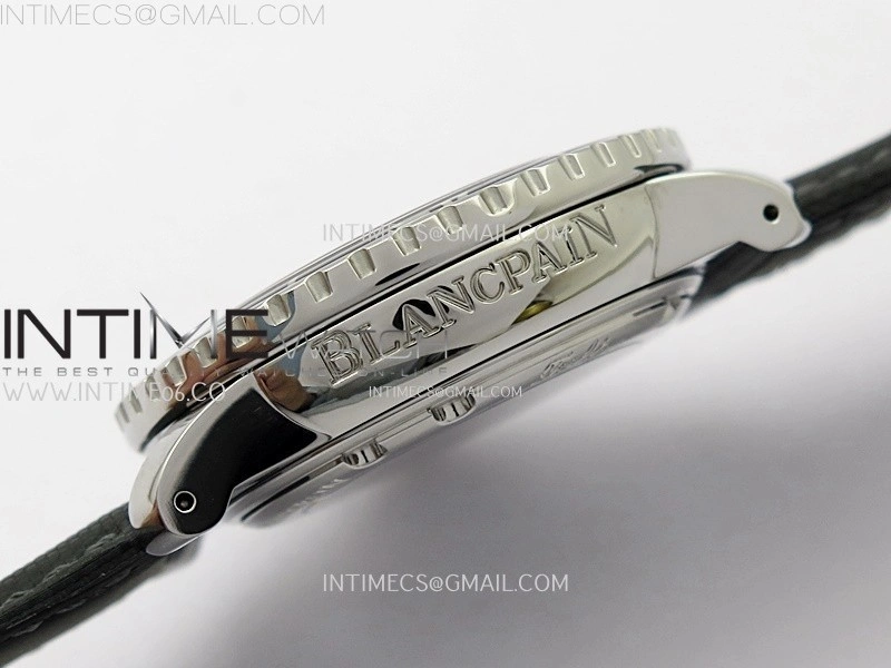 Fifty Fathoms 5008-1130-B52A SS ZF 1:1 Best Edition Black Dial on Black Nylon Strap A1151