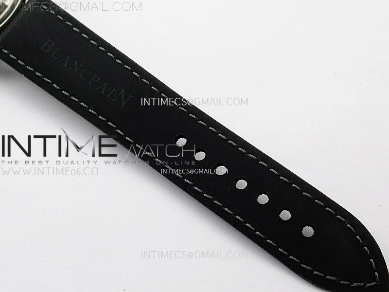 Fifty Fathoms 5008-1130-B52A SS ZF 1:1 Best Edition Black Dial on Black Nylon Strap A1151