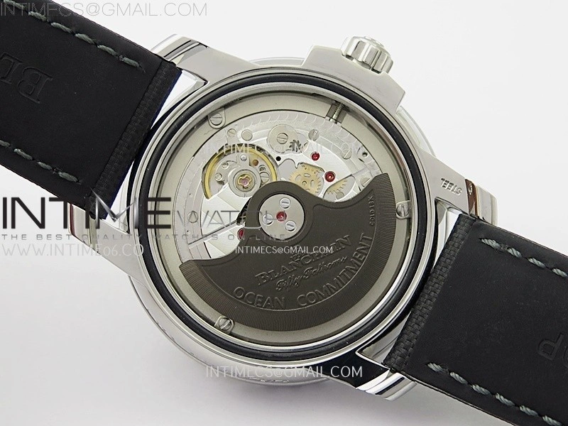 Fifty Fathoms 5008-1130-B52A SS ZF 1:1 Best Edition Black Dial on Black Nylon Strap A1151