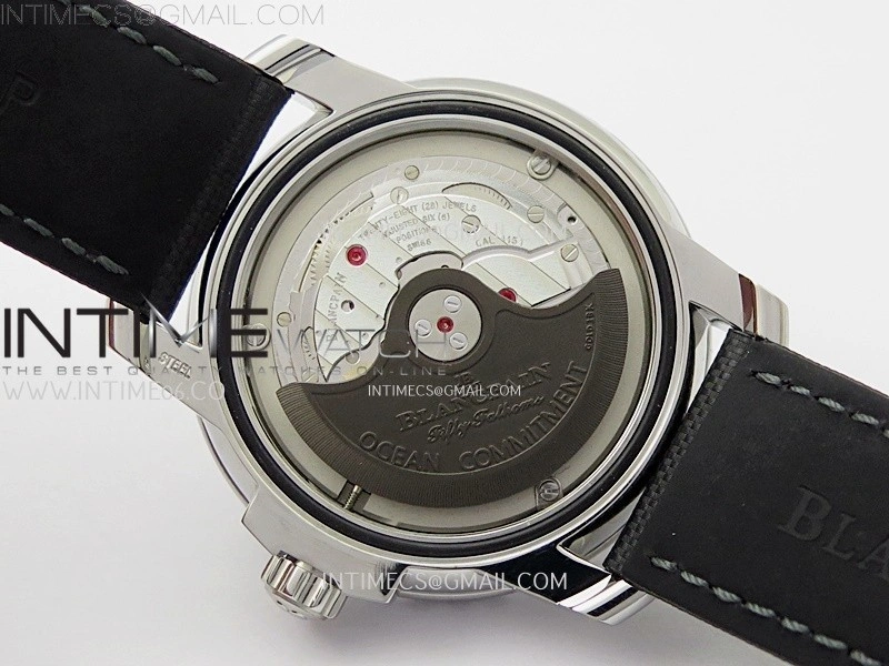 Fifty Fathoms 5008-1130-B52A SS ZF 1:1 Best Edition Black Dial on Black Nylon Strap A1151