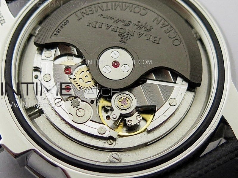 Fifty Fathoms 5008-1130-B52A SS ZF 1:1 Best Edition Black Dial on Black Nylon Strap A1151