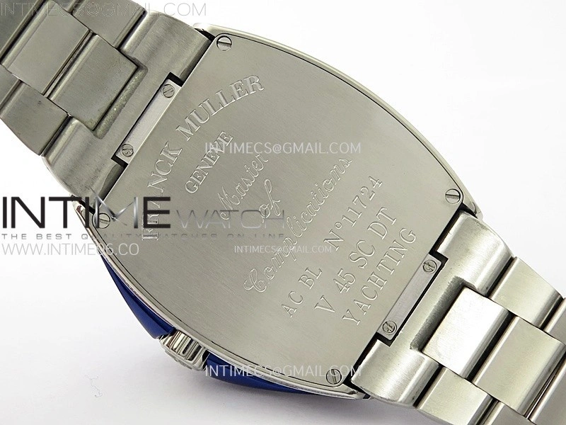 Vanguard V45 Full Diamonds ABF Best Edition Full Paved Diamonds Dial Blue Markers On Full Paved Diamonds Bracelet A2824