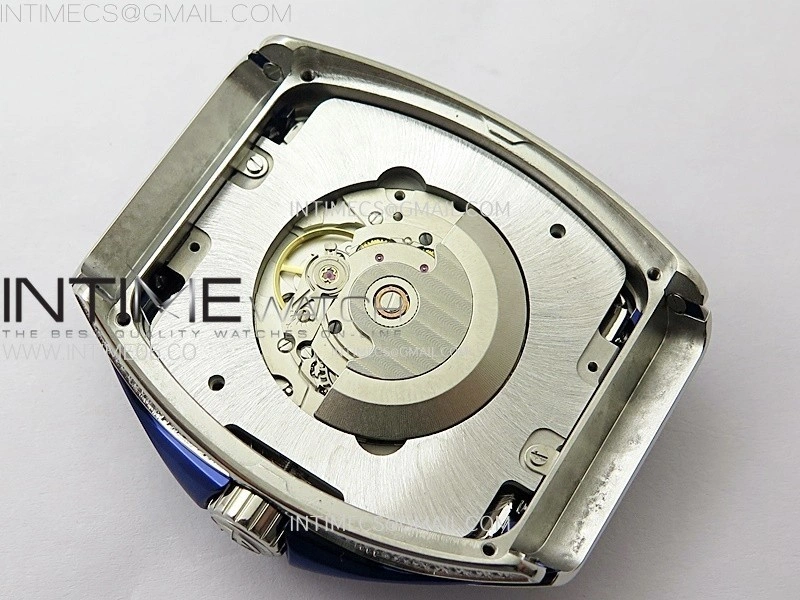 Vanguard V45 Full Diamonds ABF Best Edition Full Paved Diamonds Dial Blue Markers On Full Paved Diamonds Bracelet A2824