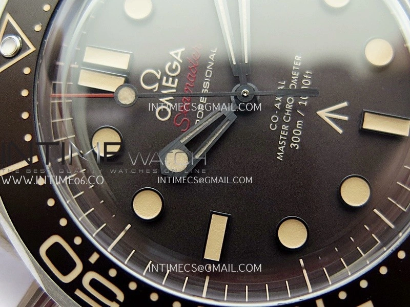 Seamaster 300 "No Time to Die" Titanium ORF 1:1 Best Edition On Titanium Mesh Bracelet SA8806 Super Clone
