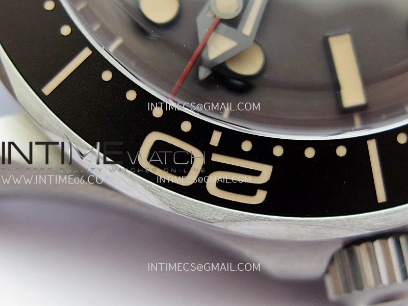Seamaster 300 "No Time to Die" Titanium ORF 1:1 Best Edition On Titanium Mesh Bracelet SA8806 Super Clone