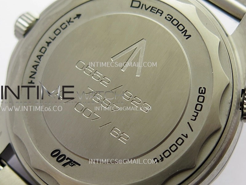Seamaster 300 "No Time to Die" Titanium ORF 1:1 Best Edition On Titanium Mesh Bracelet SA8806 Super Clone