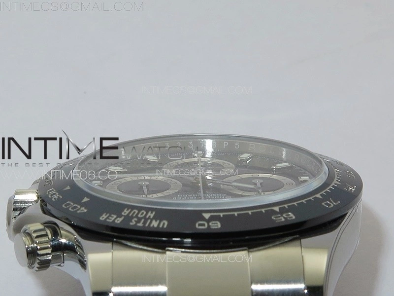 Daytona 116500LN BTF 1:1 Best Edition Black Dial on 904L SS Case and Bracelet SA4130