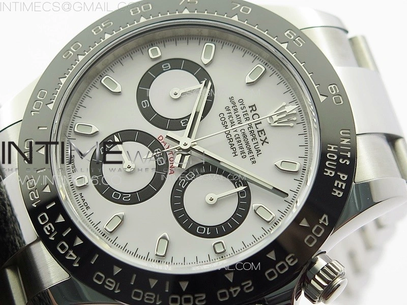 Daytona 116500LN BTF 1:1 Best Edition White Dial on 904L SS Case and Bracelet SA4130